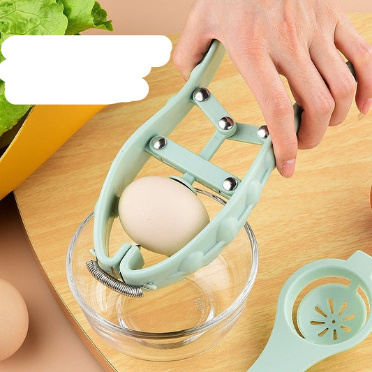 Quick Egg Beater & Opener - 304 Stainless Steel Kitchen Gadget