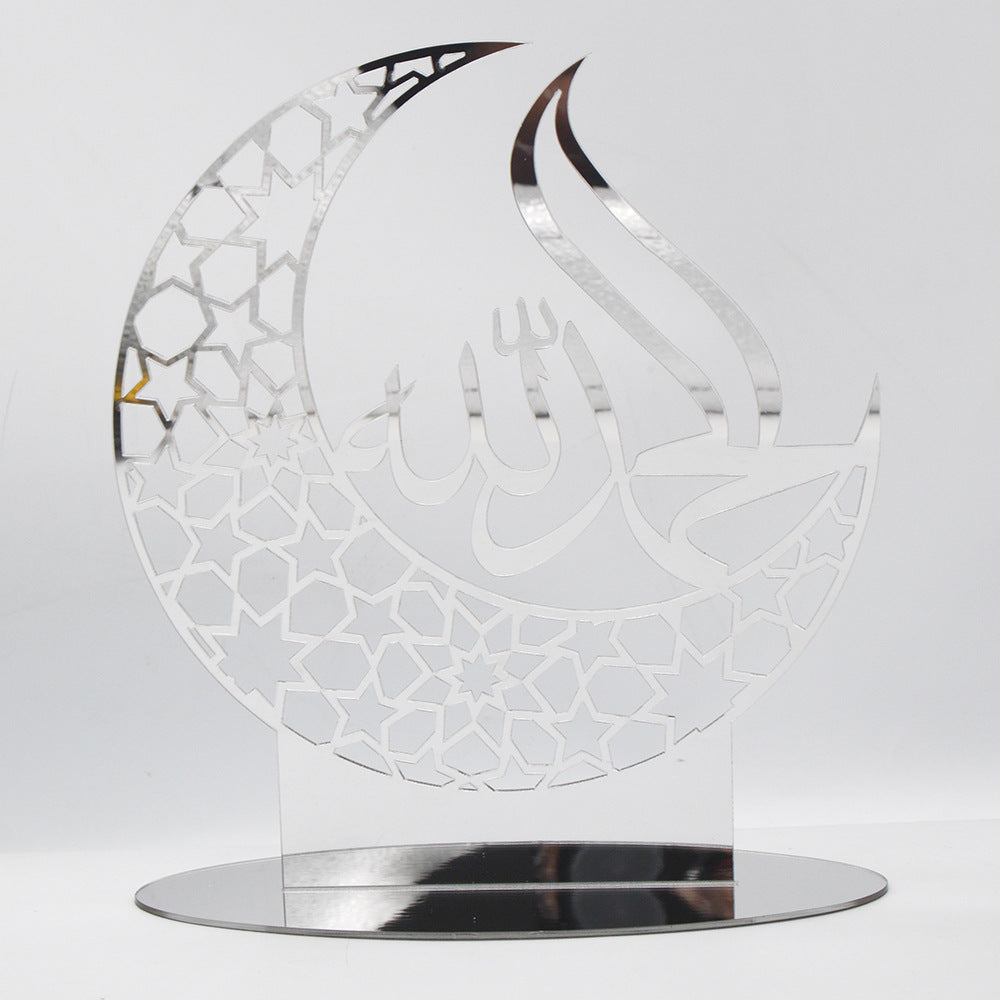 Moose Festival Acrylic Mirror Wall Ornaments - Stylish & Decorative