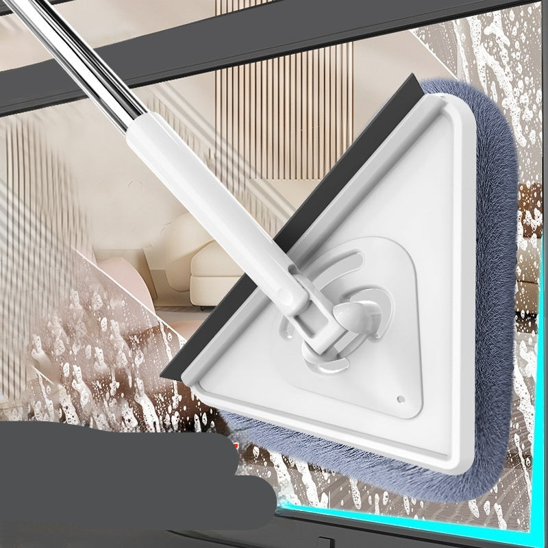 Lengthening Bar Large Household Triangle Mop Wiping Glass