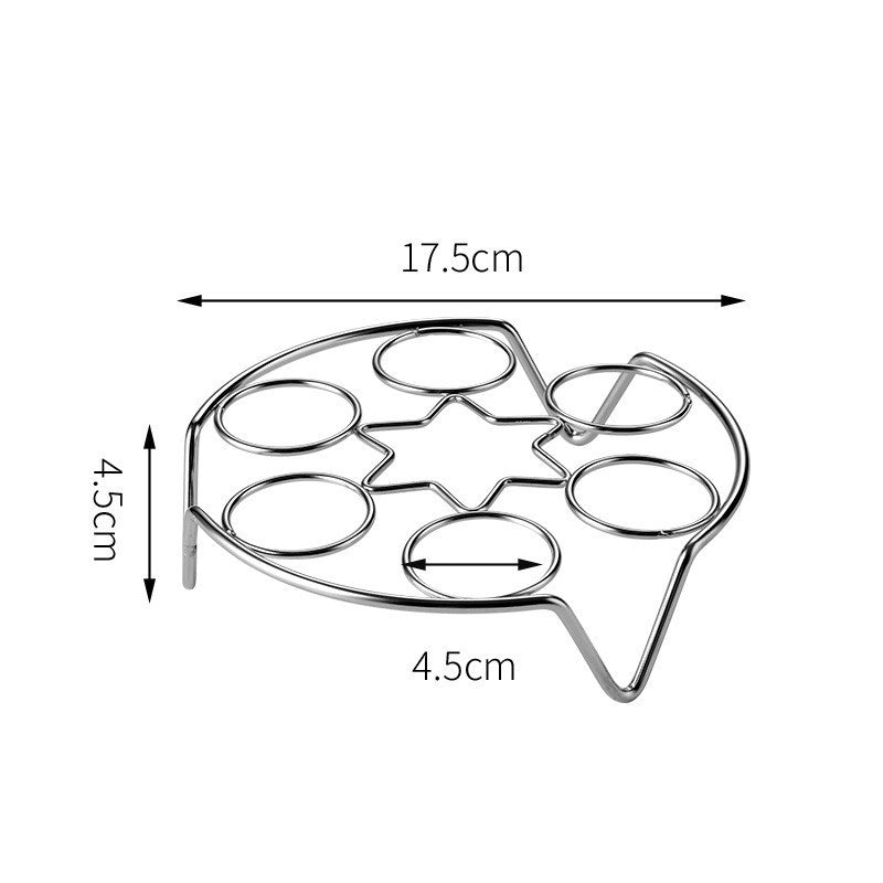 Multifunctional Kitchen Steaming Rack With High Feet