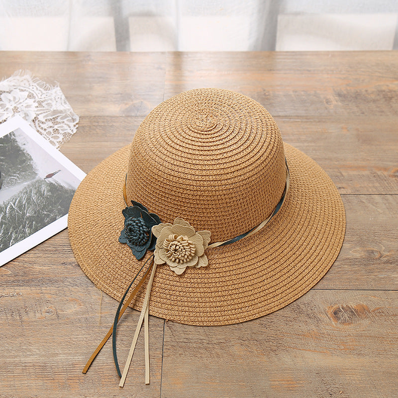 Women's UV Protection Small Brim Straw Hat