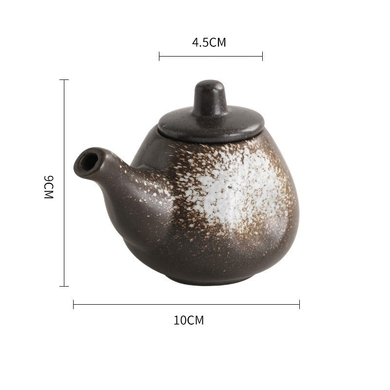 Kitchen Storage Tank Underglaze Color Seasoning Pot