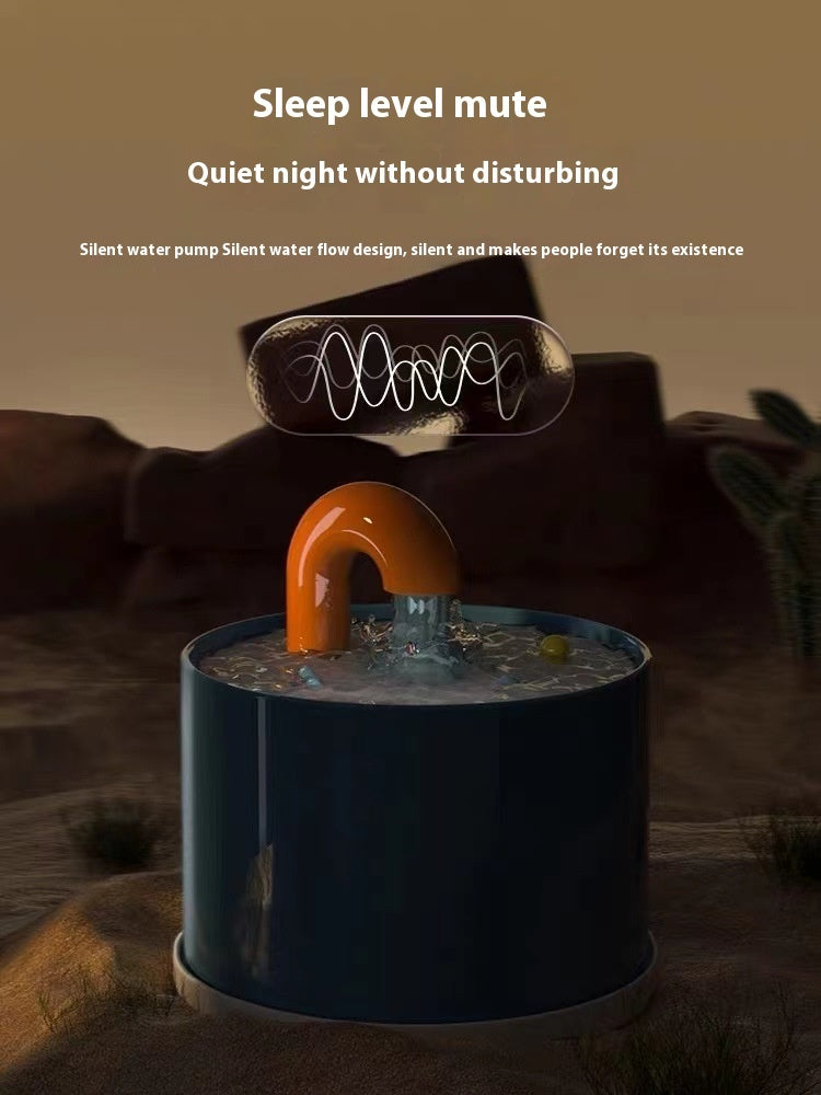 Automatic Circulating Water Drinking Mouth Wet-Proof Cat Ceramic Water Dispenser