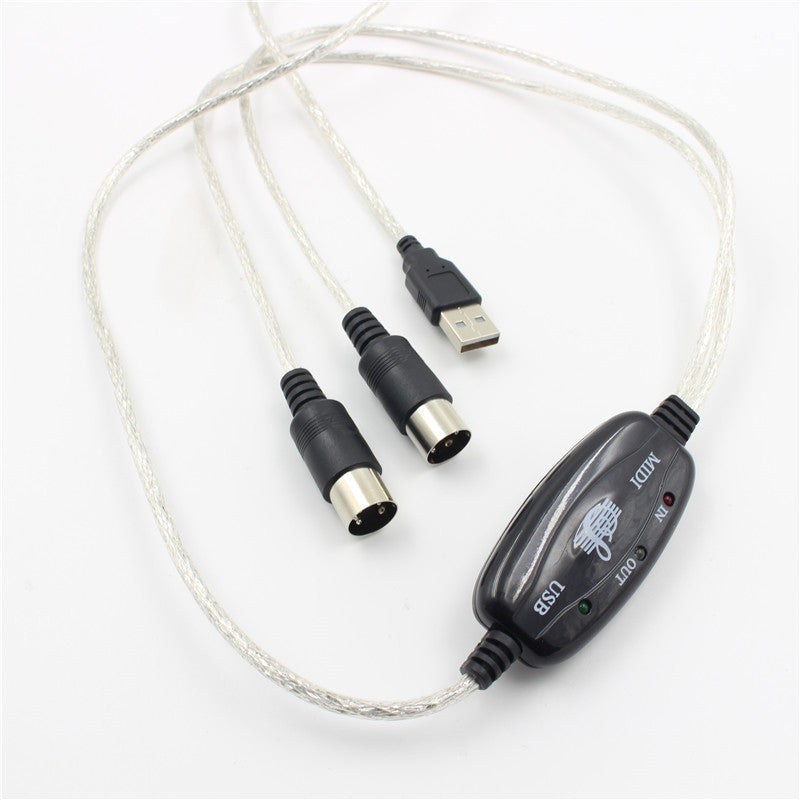 MIDI To USB Cable Music Editing Cable