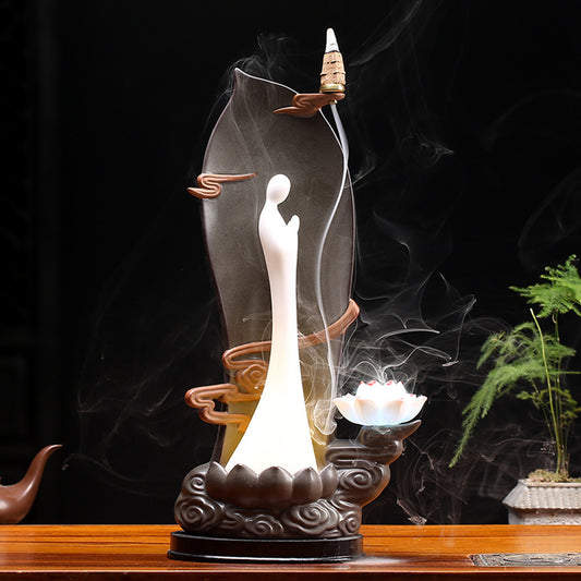 Creative Tea Pet Backflow Incense Holder