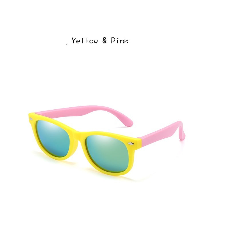 New Fashion PC Material Polarized Kids Sunglasses