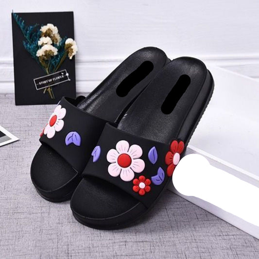 Women’s Non-Slip Indoor Flower Sandals