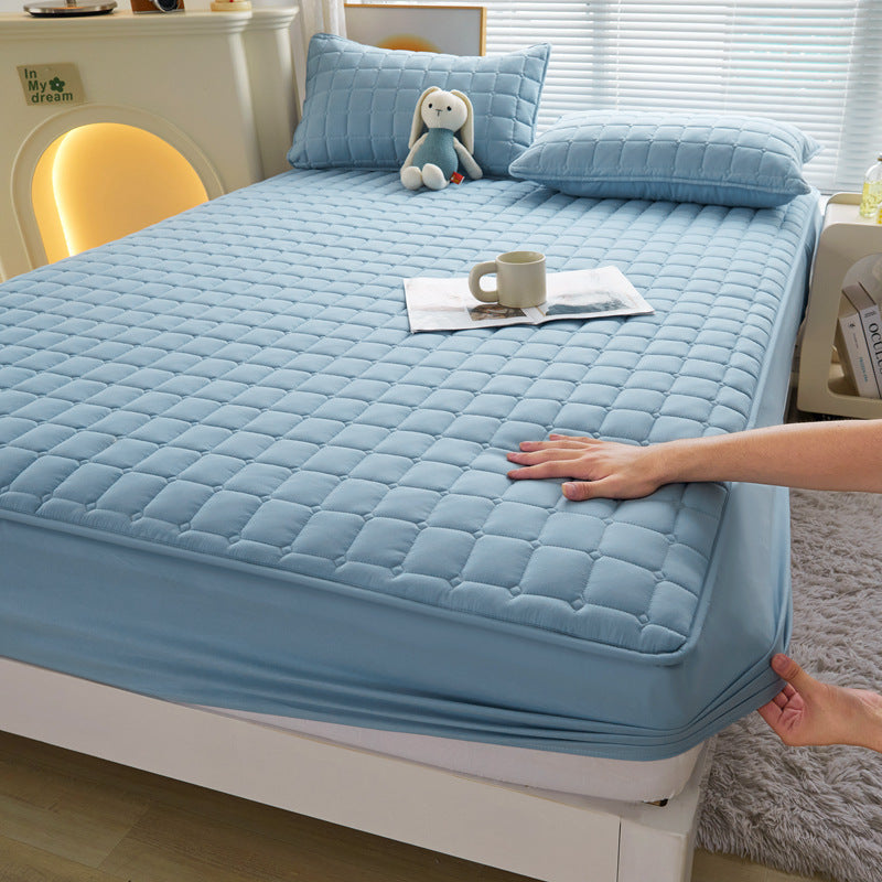 Quilted Waterproof To Prevent Leakage Of Urine Fitted Sheet Duvet Cover Mattress Cover