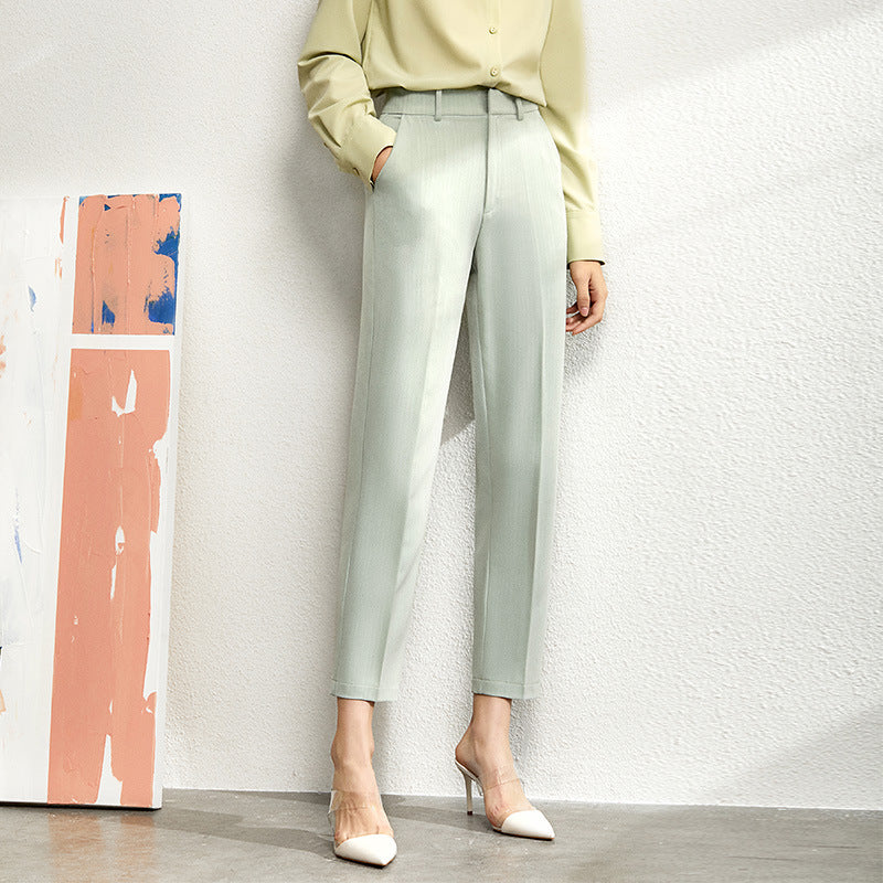 Autumn formal two-piece nine-point pants suit