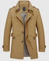 Spring Men's Washed Windbreaker Jacket