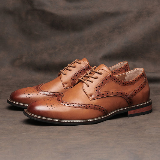 Classic Brogue Business Shoes for Men