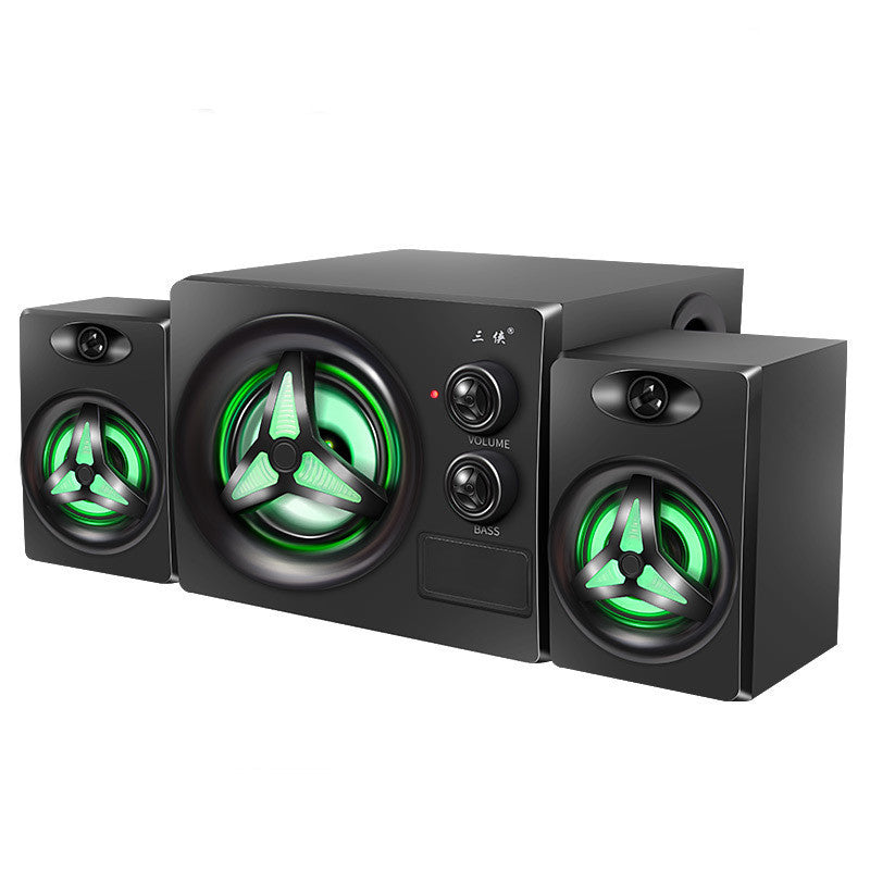 Computer audio notebook desktop computer home subwoofer small speaker Game TV speaker USB effect