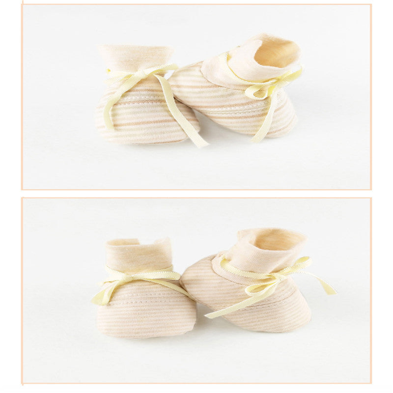 Baby Foot Cover - Color Cotton Strap Foot Cover