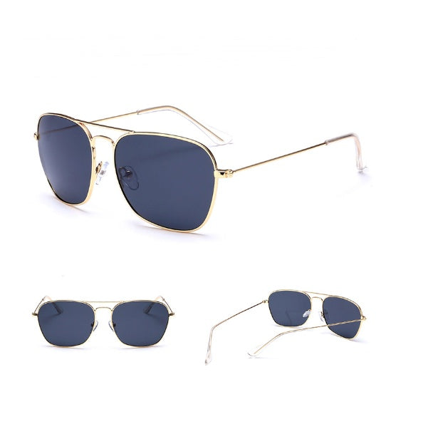 Metallic Real Polarized Sunglasses for Men and Women