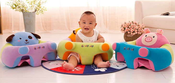 Baby Seats & Sofa Only Cover No Filling Baby Chair Toddler Nest Puff Children Washable Kids Bean Bag Cartoon Skin Upscale Kids