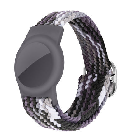 Airtag Kids Wristband - Soft Shell Rainbow Strap for Apple Airtag