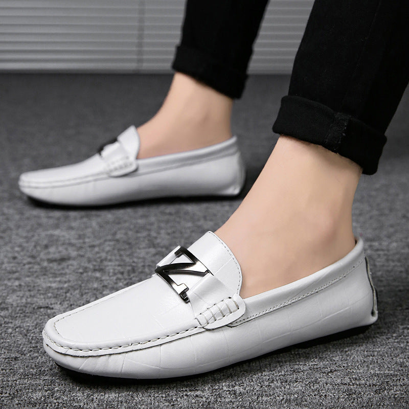 Low-top leather shoes casual shoes