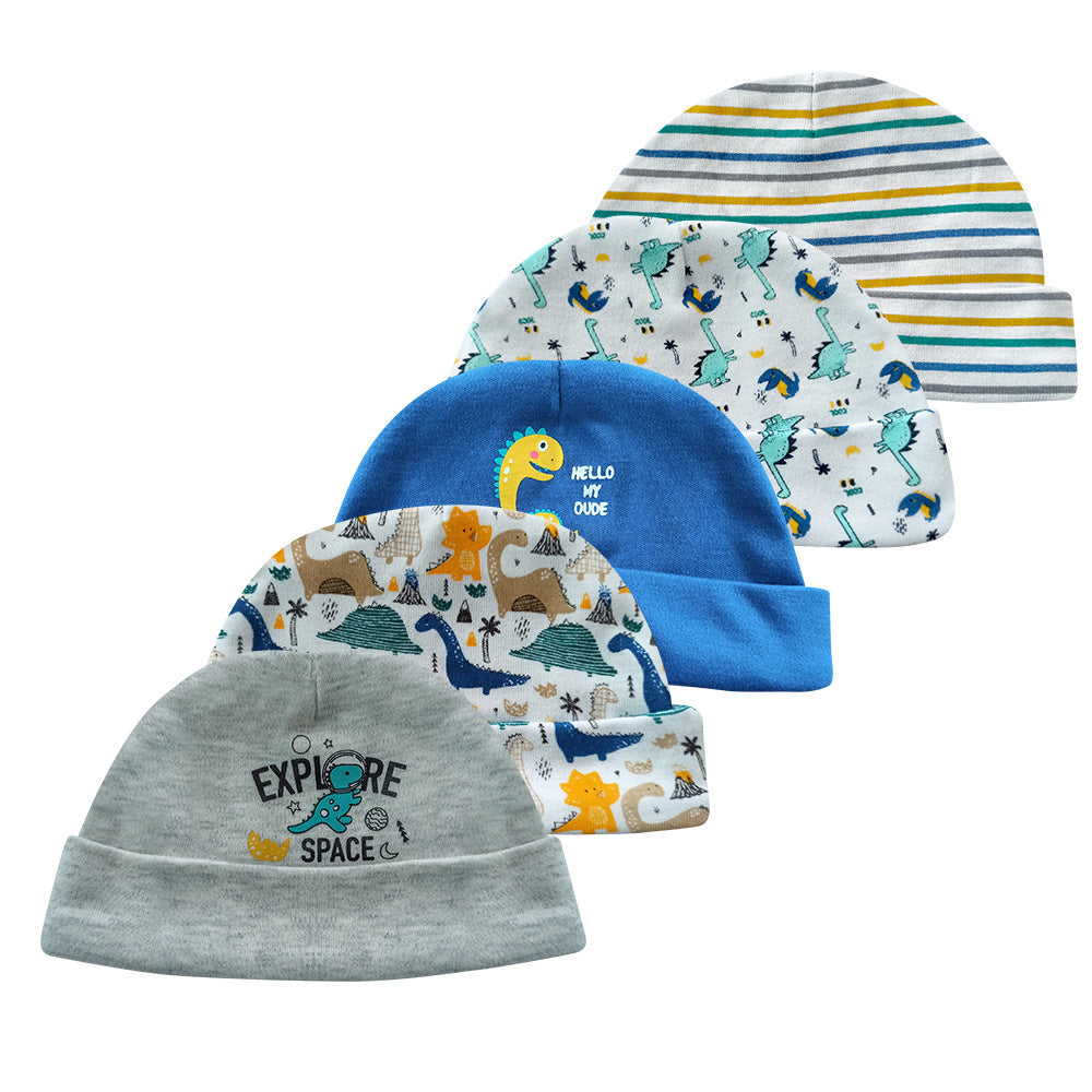 Cotton Newborn Four Seasons Baby Cap