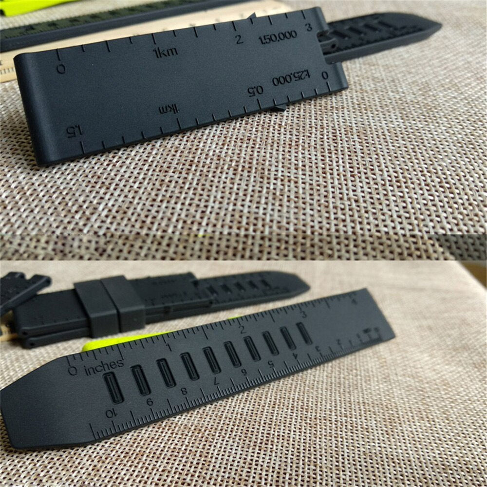 23mm Food-Grade Silicone Watch Strap