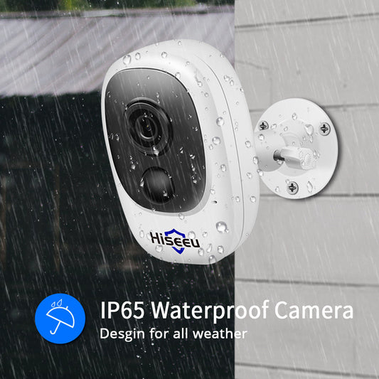 Low-Power HD Battery Camera with Night Vision - C10+ Indoor Dome Camera