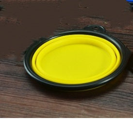 2-in-1 Pet Water Bottle Dispenser - Travel Portable Dog Cat Drinking Silicone Bowl