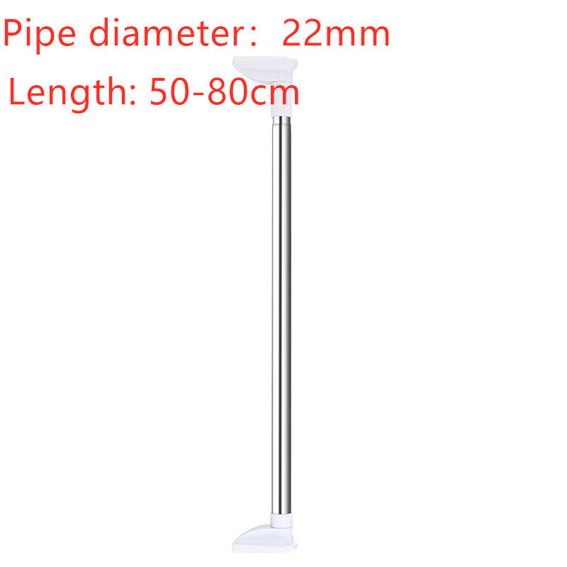 Stainless steel curtain rod