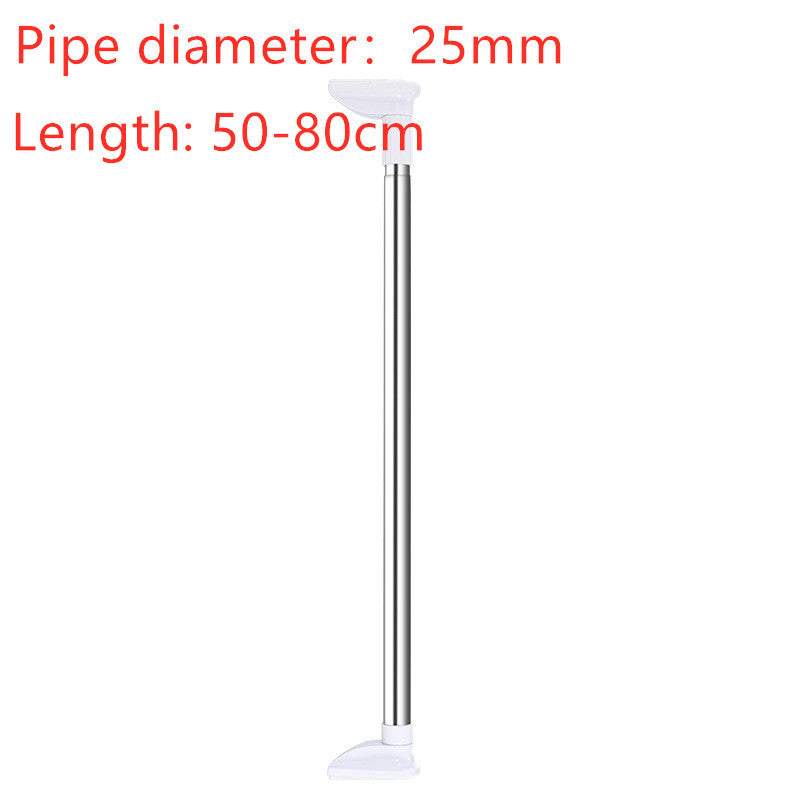 Stainless steel curtain rod