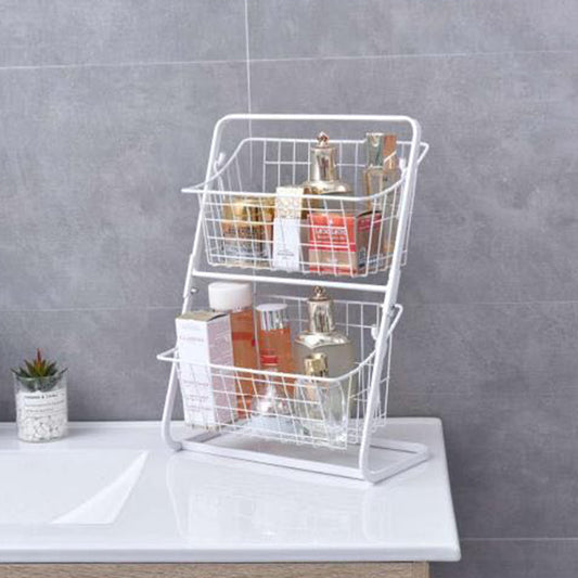 Stainless Steel Countertops Multilayer Spice Rack - Kitchen Storage Organizer