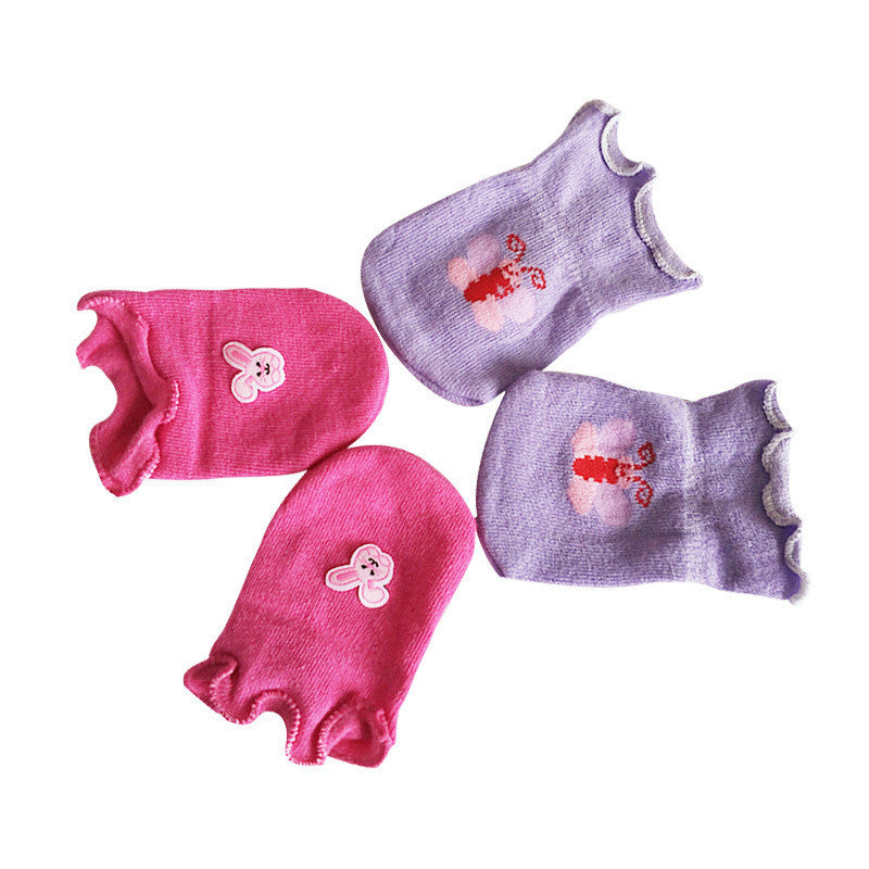Newborn Baby Gloves And Socks Set Gift Box