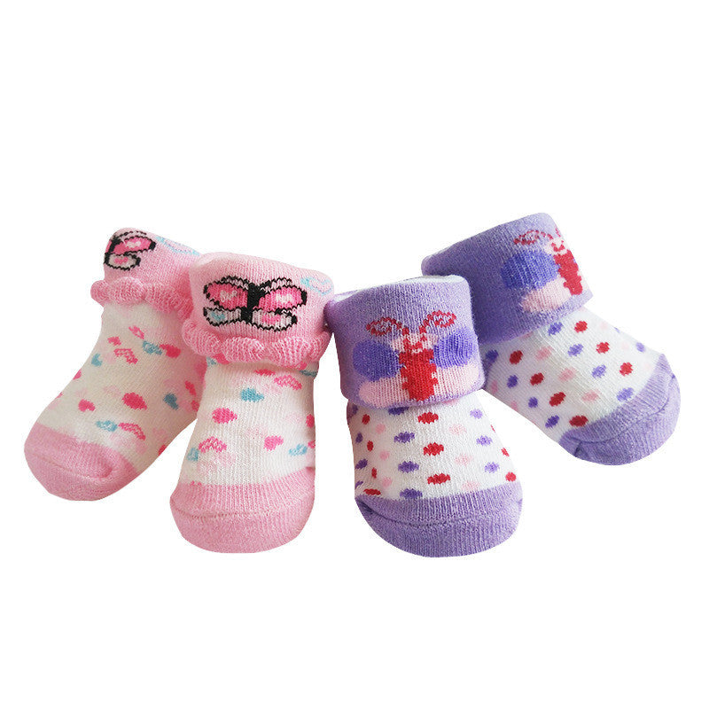 Newborn Baby Gloves And Socks Set Gift Box