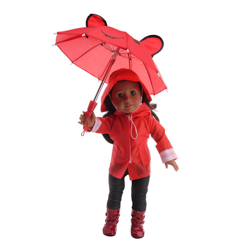 18 Inch American Girl Accessories Doll Umbrella Set