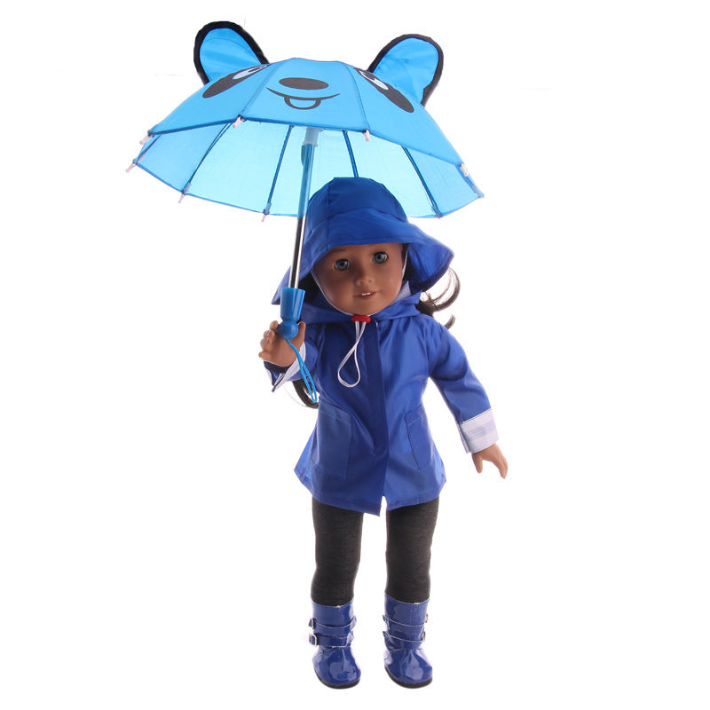 18 Inch American Girl Accessories Doll Umbrella Set