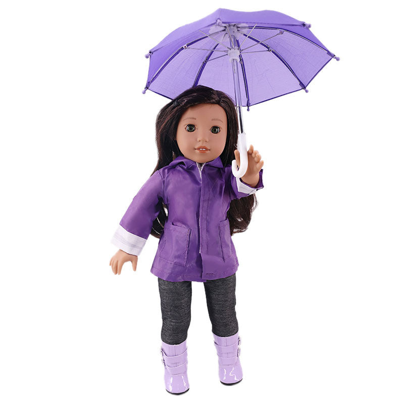 18 Inch American Girl Accessories Doll Umbrella Set
