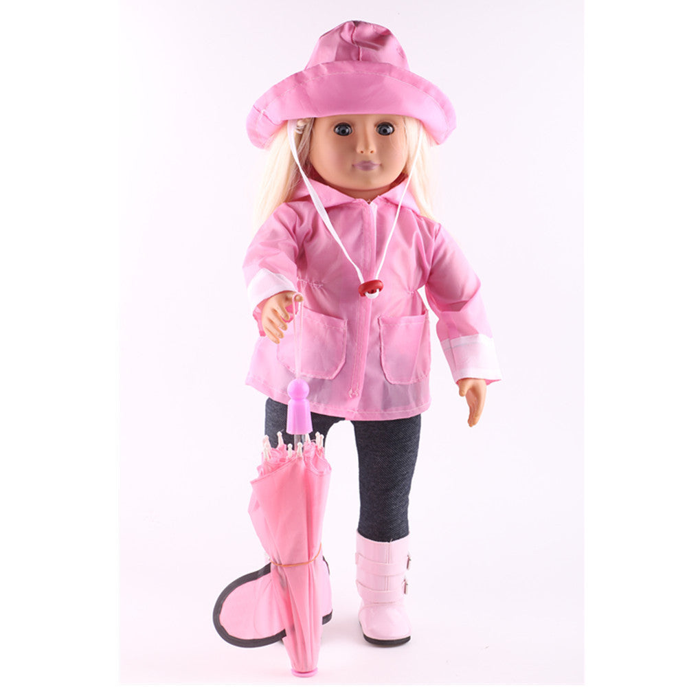 18 Inch American Girl Accessories Doll Umbrella Set