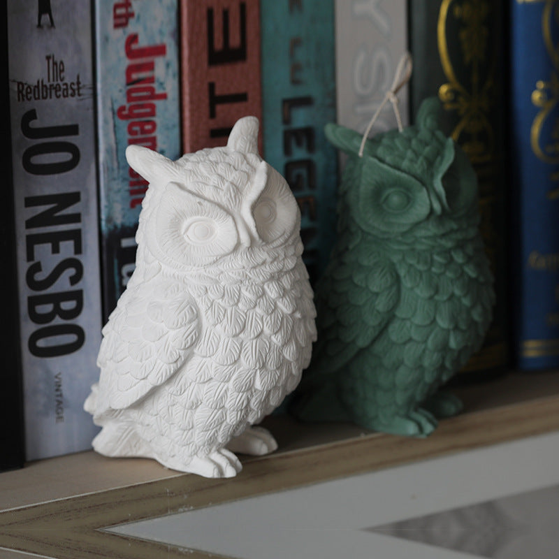 Big Owl Silicone Mold for DIY Home Decorations