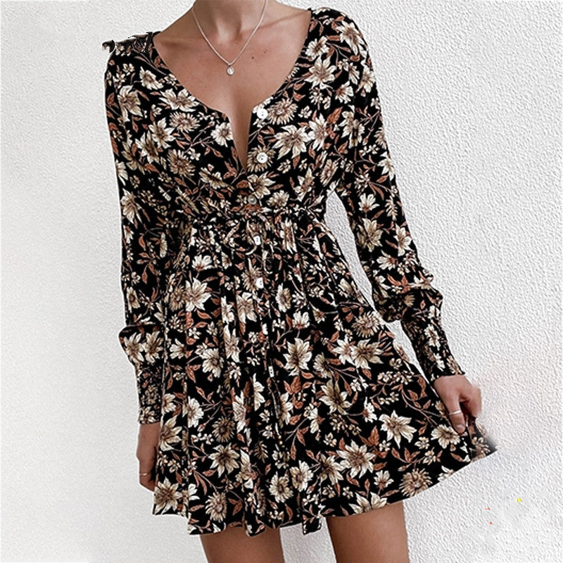 Women Floral Boho Party Dress – Smile E Store
