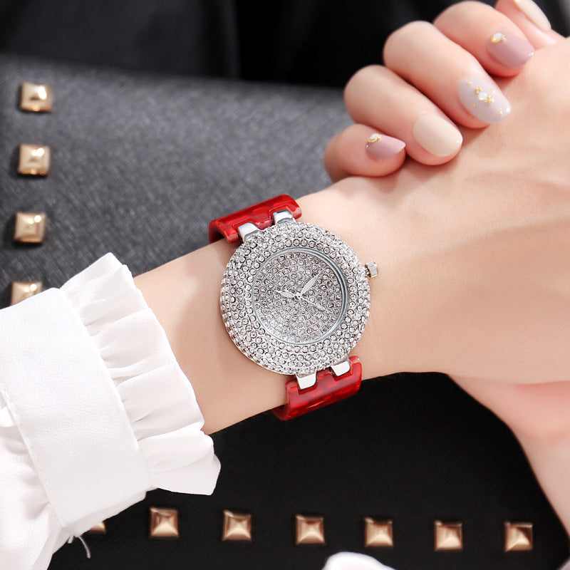 Gypsophila Stars and Diamonds Luxury Watch for Women