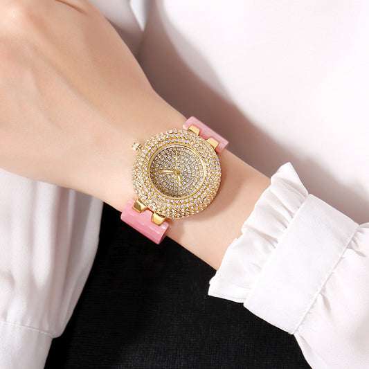 Gypsophila Stars and Diamonds Luxury Watch for Women