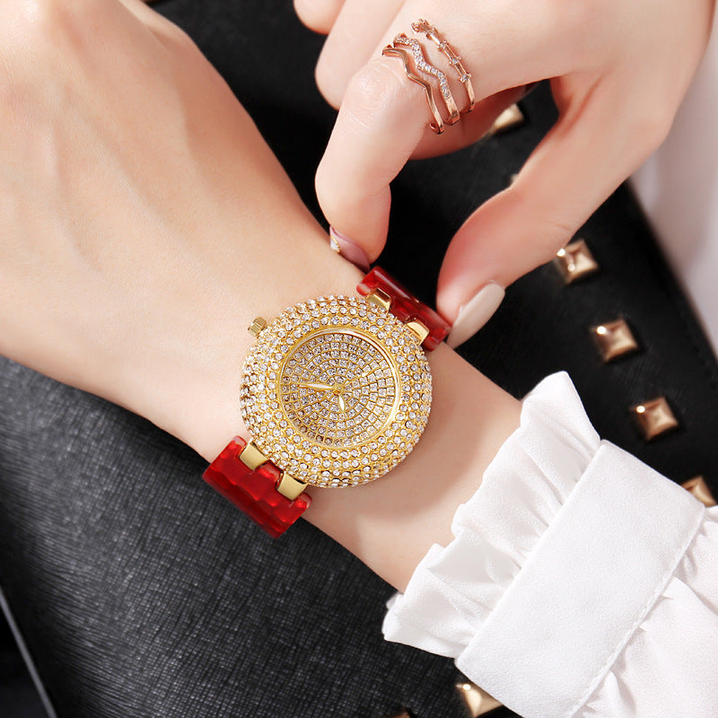 Gypsophila Stars and Diamonds Luxury Watch for Women