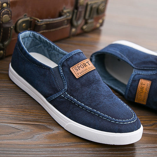 Spring Sports Casual Shoes - Men's One Pedal Canvas Shoes