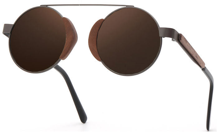Bamboo Retro Sunglasses for Men and Women