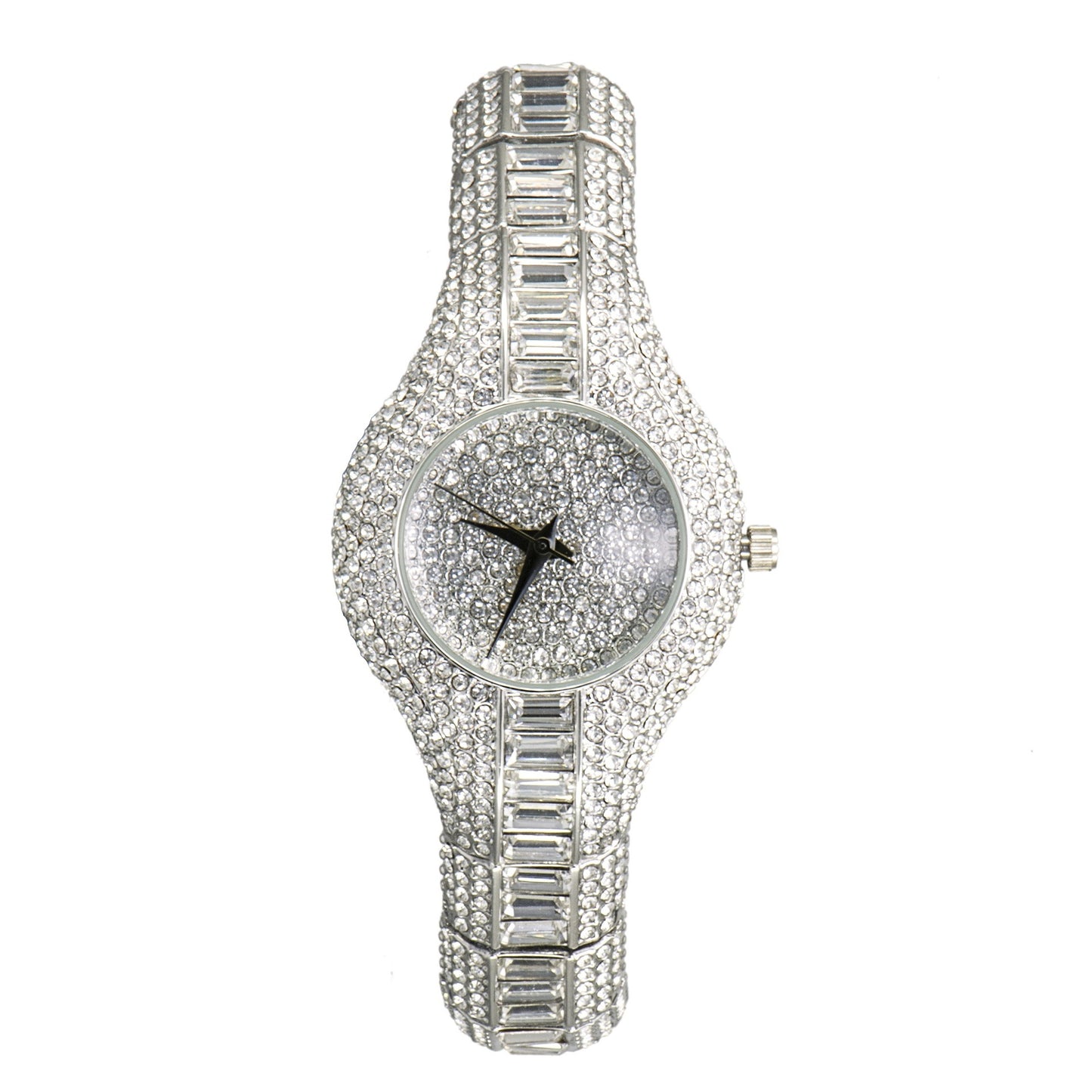 Fashion Diamond & Colorful Stone Watch