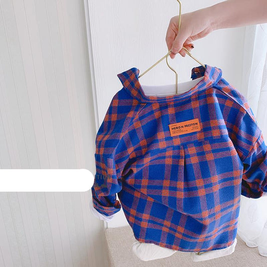 Children's Plaid Shirts In Baby Shirts For Men And Women