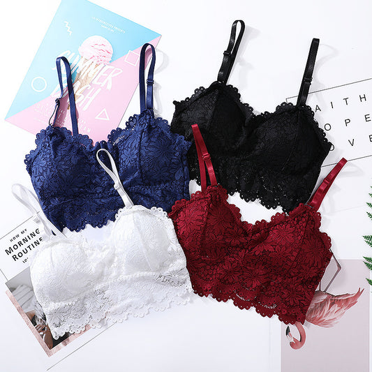 Lace Beauty Strap Bra with Padding