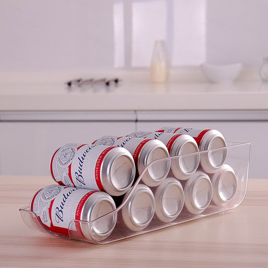 Kitchen Transparent Plastic Refrigerator Storage Box