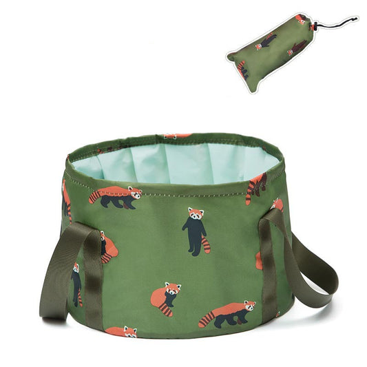 Portable Collapsible Water Basin Travel Foot Soaking Bag Laundry Tub Wash Basin Travel Foot Washing Bucket Storage Bag