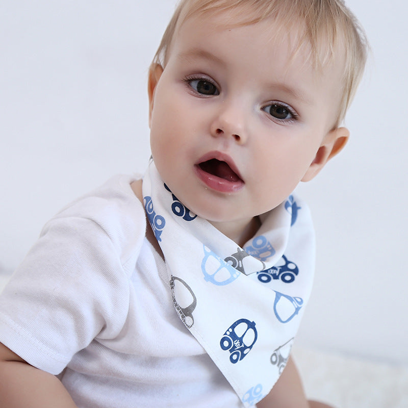 Newborn Baby Cotton Triangle Scarf
