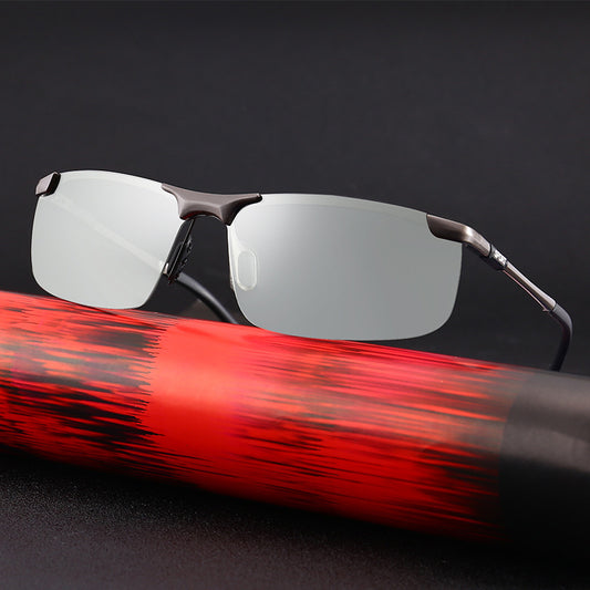 Intelligent Color Changing Polarized Driving Sunglasses - UV400 Protection