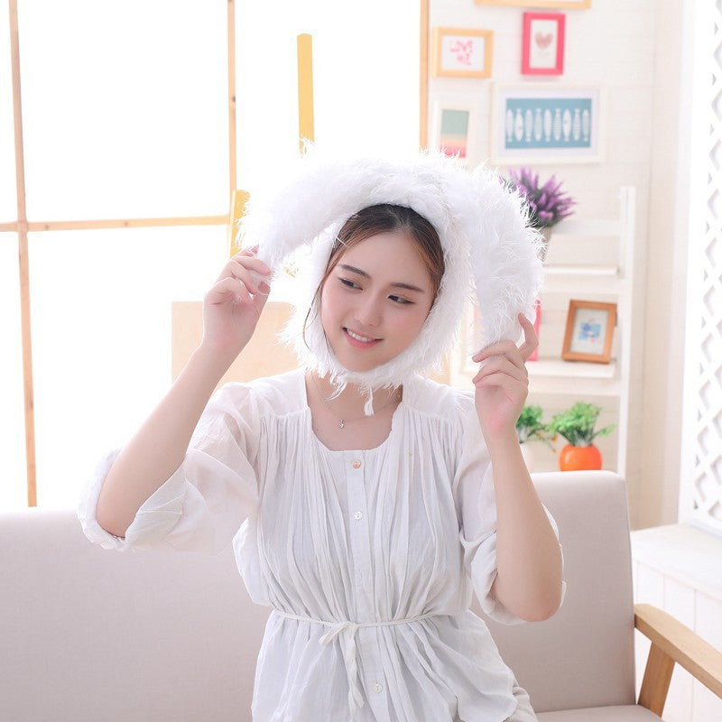 Hairy Bunny Ears Hat Bunny Headgear Photo Props