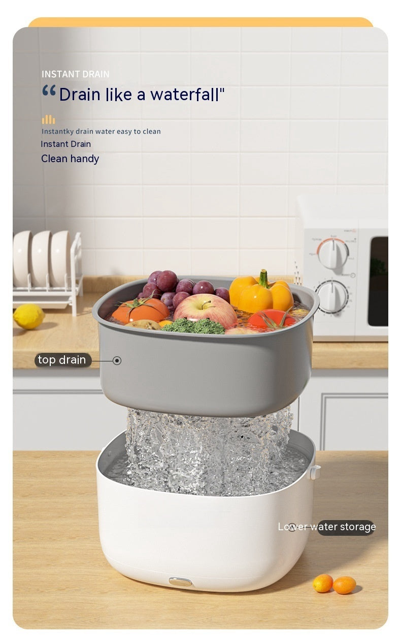 Portable Household Fruit Meat And Vegetables Remove Pesticide Residues Dish-washing Machine